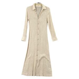 Mara Hoffman Swim Women's Size XS Knit Collared Cover Up Button Down Dress